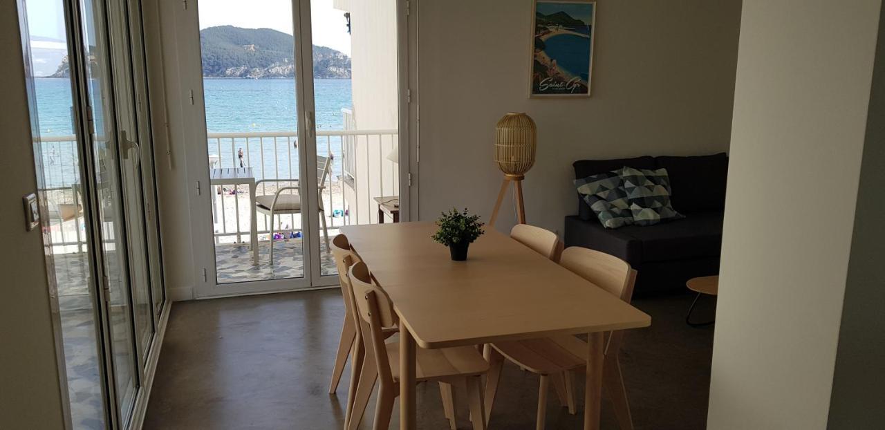 Les Pieds Dans L'O - Appartement 50M2 Front De Mer Saint-Cyr-sur-Mer Eksteriør billede